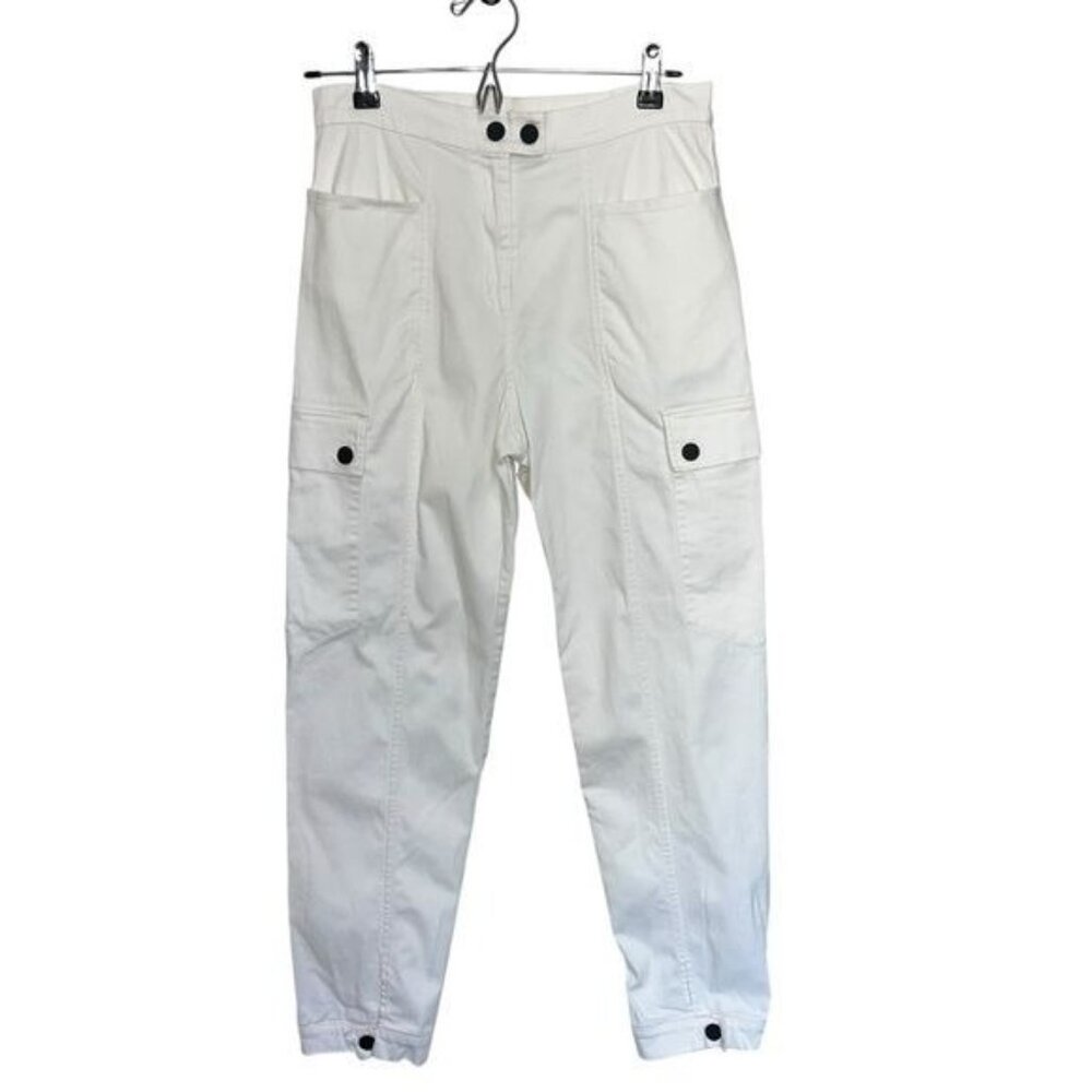 The Range Whaite Cargo Pants Women’s Size L Cotton Blend Relaxed Fit Style